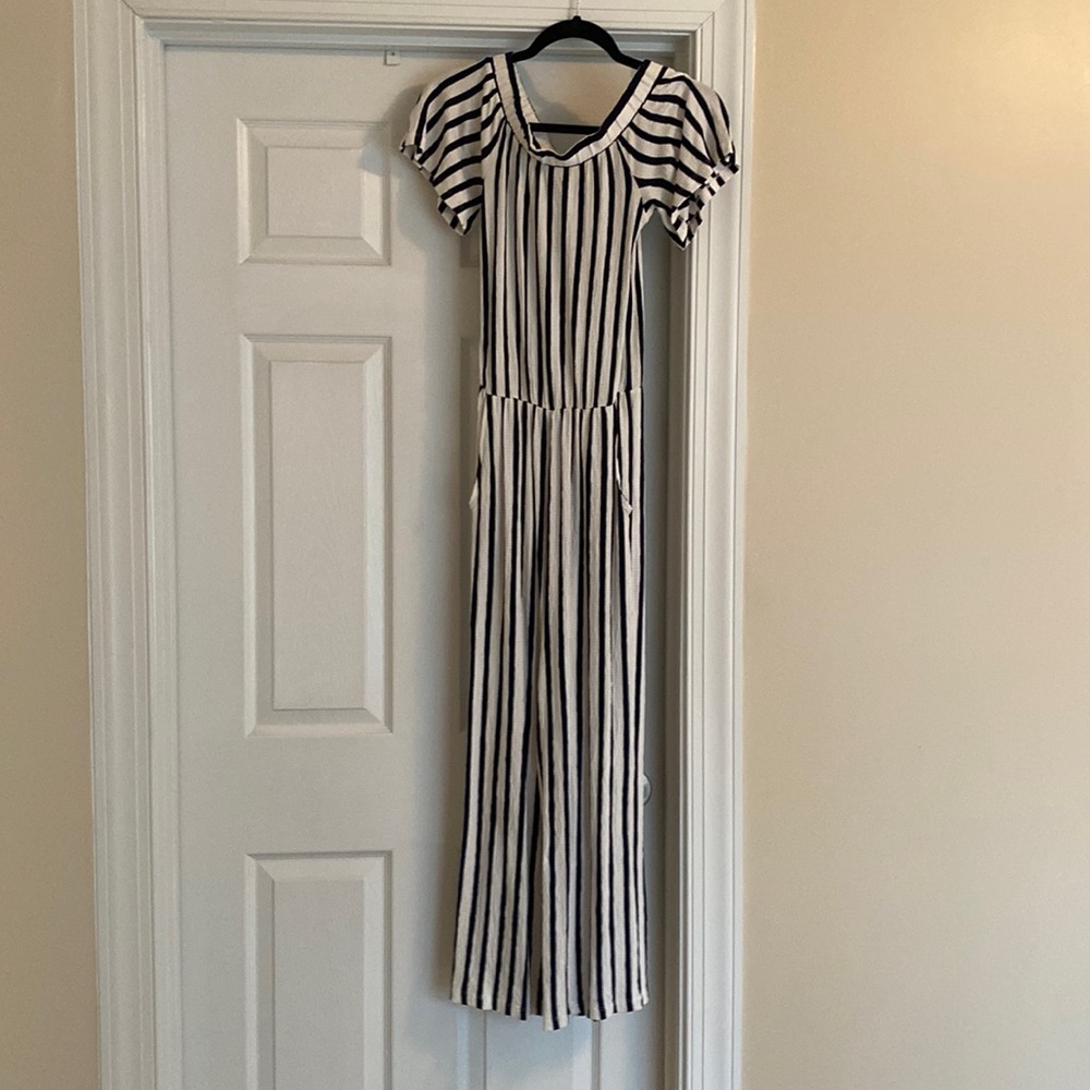 Black and White Jumpsuit